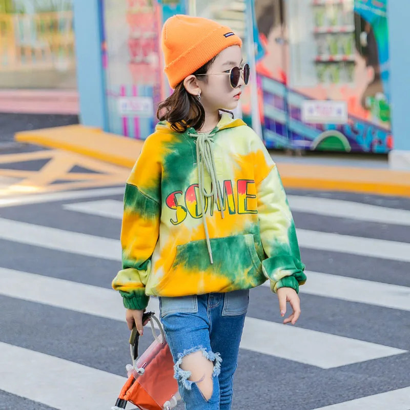 Очень странные вещи оригинальные Смешные корейские большие красочные толстовки