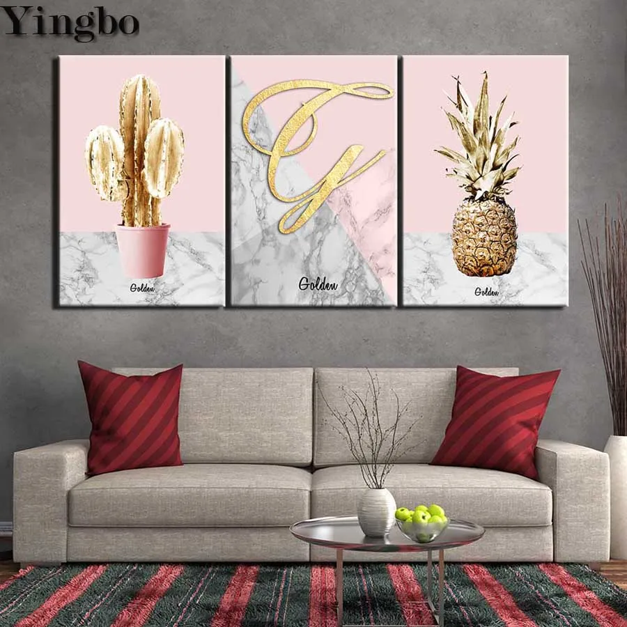 Скандинавский Декор для комнаты картина 5d DIY алмазная живопись КАКТУСОМ