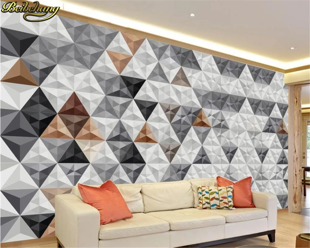 Beibehang пользовательские обои роспись современный минималистичный скандинавский