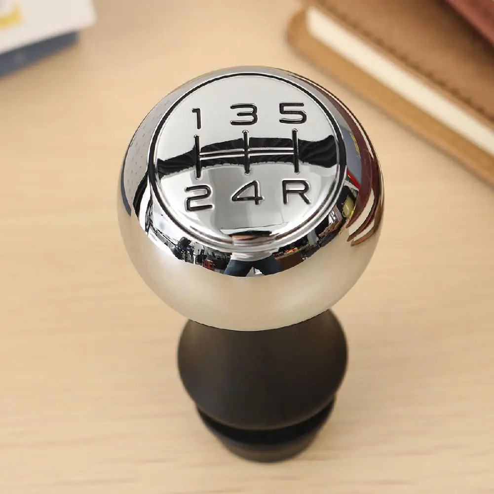 Ручка переключения передач 5 скоростей Chrome MT для Peugeot 106 206 207 306 307 407 408 508|МКПП и