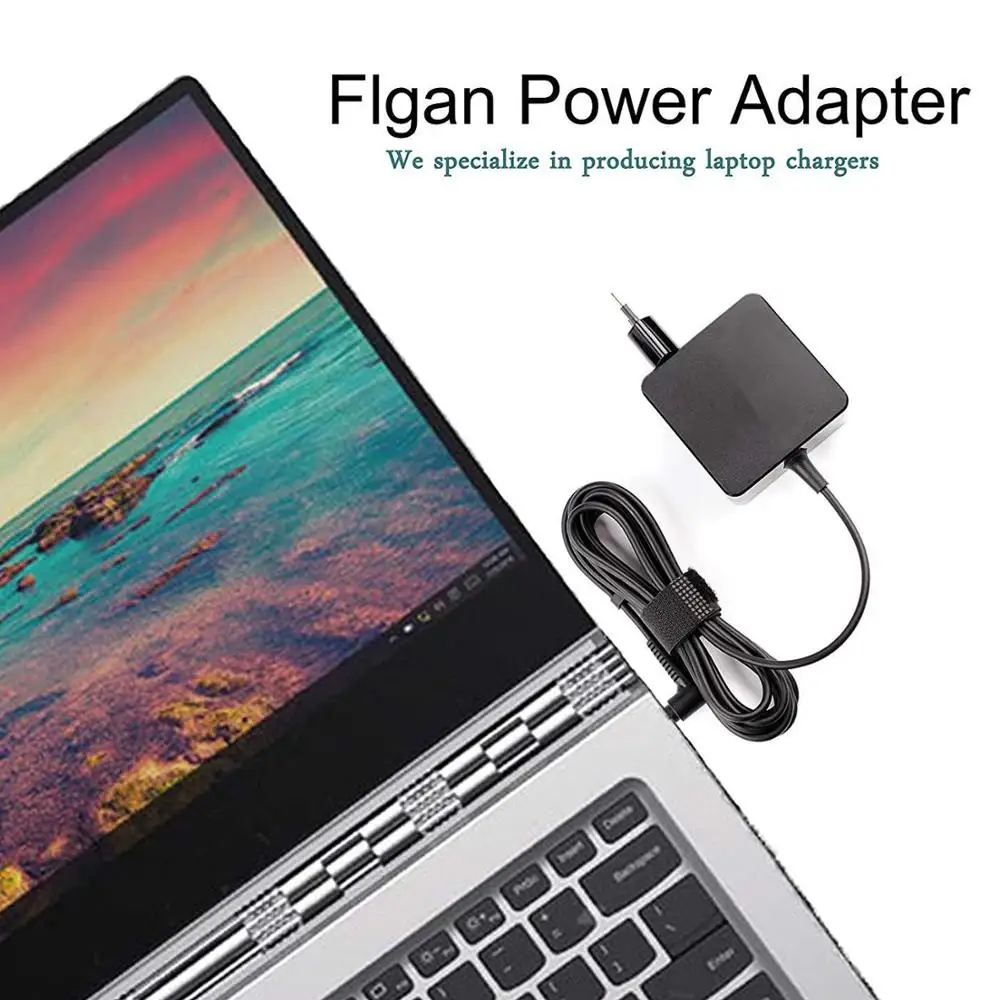 

45W Power fast Notebook Power Supply Charger for Lenovo Yoga 310-14 510-14 710-13 710-14 110-15AST 80TR Miix 520 520-12IKB