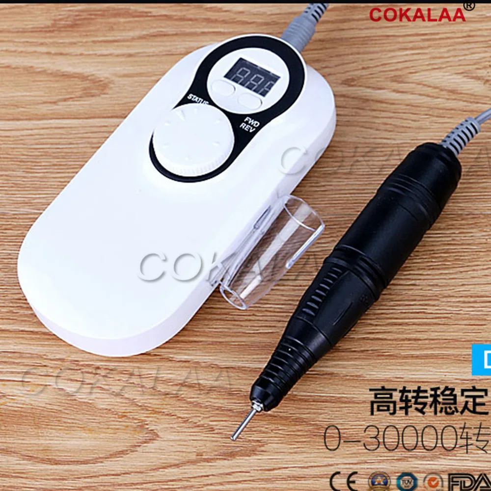 Стоматологическая переносной полировщик ногтей мини микро бесщеточный