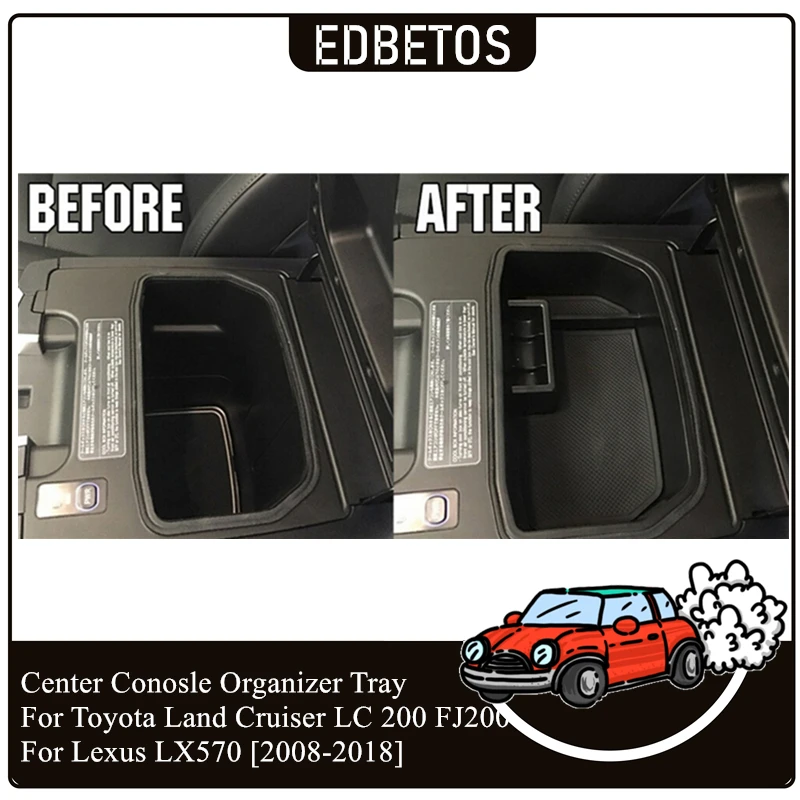 Подлокотник для автомобиля коробка хранения перчаток из АБС-пластика Toyota Land Cruiser