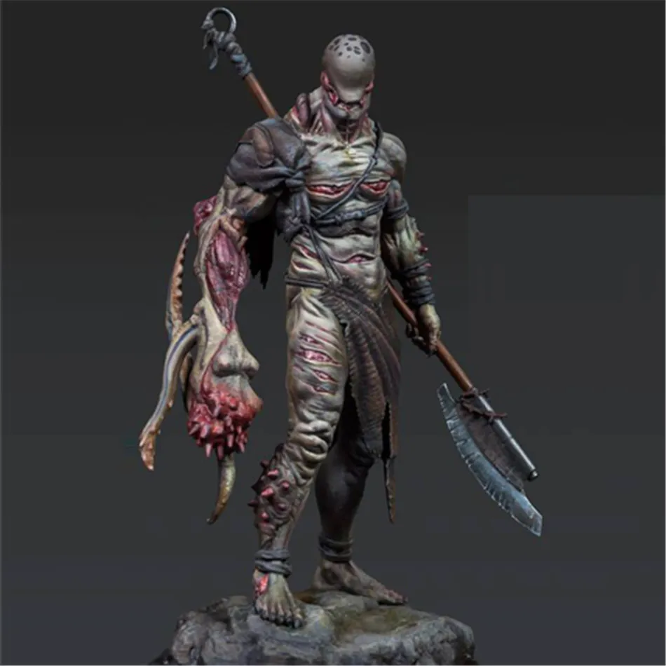 Модель в масштабе 110 мм набор из смолы существо Freak Orc Warrior GK сборные модели фигурка