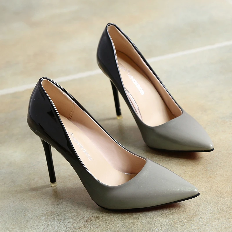 

Women High Heels Pumps Pointed Toe Luxury Elegant Lady overheight with Shoes High Heels ladies Pumps sexy pumps W32-18