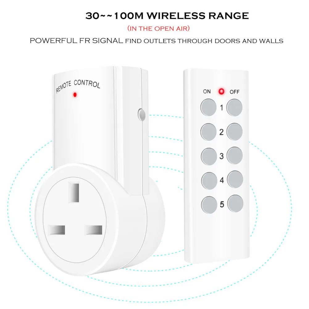 SMATRUL 433 МГц беспроводной пульт дистанционного управления умный радиочастотный