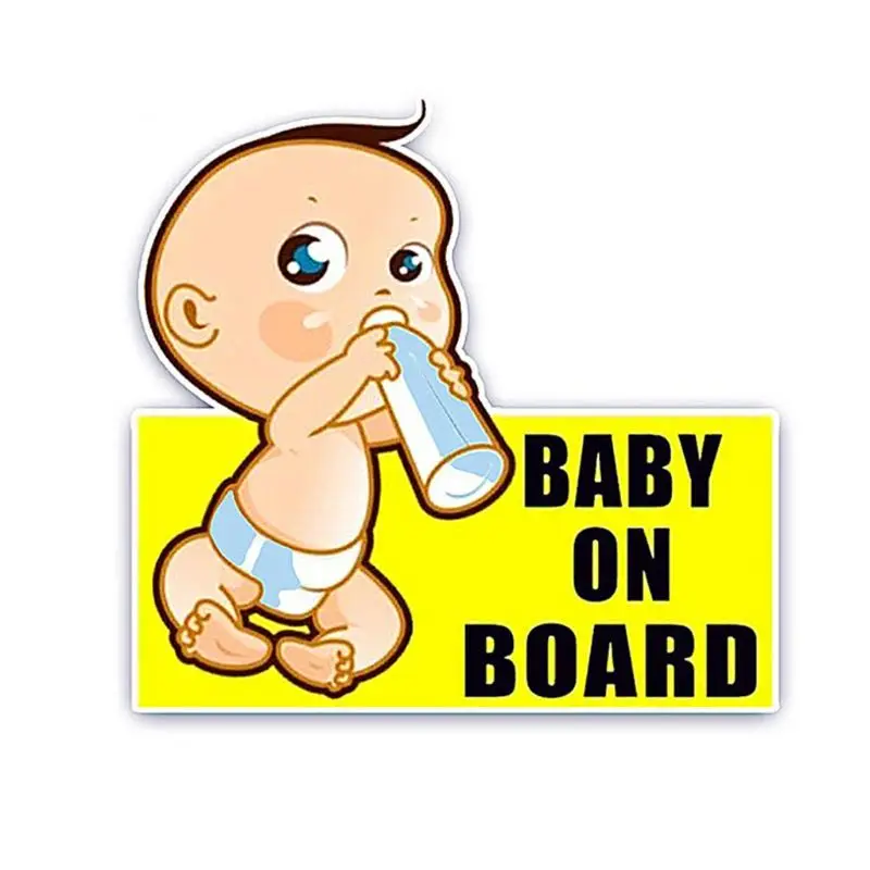 

Baby On Board Sticker Reflective Vehicle Car Signs Self-Adhesive Warning Sticker for Driver Description: 100% brand new, high q