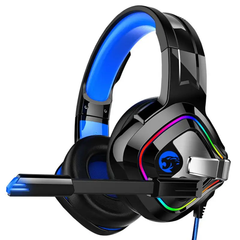 1 шт. Игровые наушники PS4 4D стерео RGB шатер гарнитура с микрофоном для нового