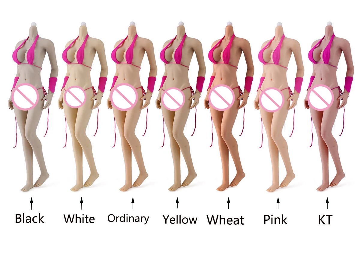 

1/6 Scale Asian Women Super-Flexible Seamless Body Large/Middle Bust Detachable Nontachable Feet