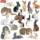 Экшн-фигурки животных из ПВХ, кролик, заяц, Lops