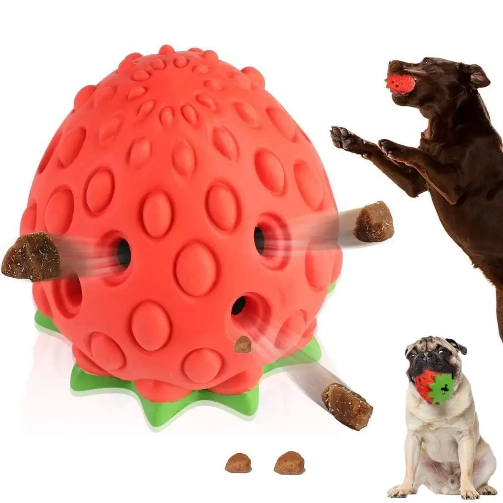 

Dog Chew Toys Puzzle Feeding Ball Interactive Food Dispenser IQ Treat Toy For Dogs Puppy Pet Playing Non-Toxic Teething Toys
