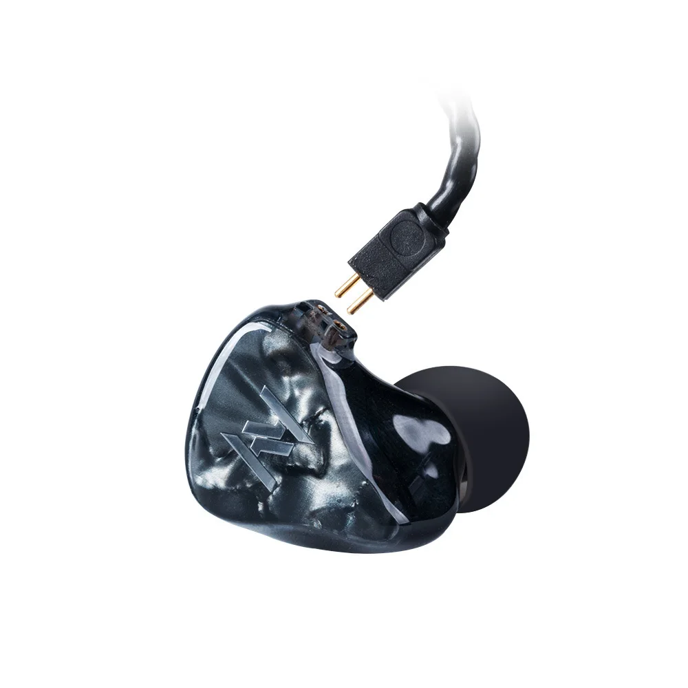 AK Yinyoo ASH 1DD+ 1BA гибридные наушники в ухо HIFI бас наушники вкладыши головной разъем DJ гарнитура заменен кабель Yinyoo V2 D2B4 топаз