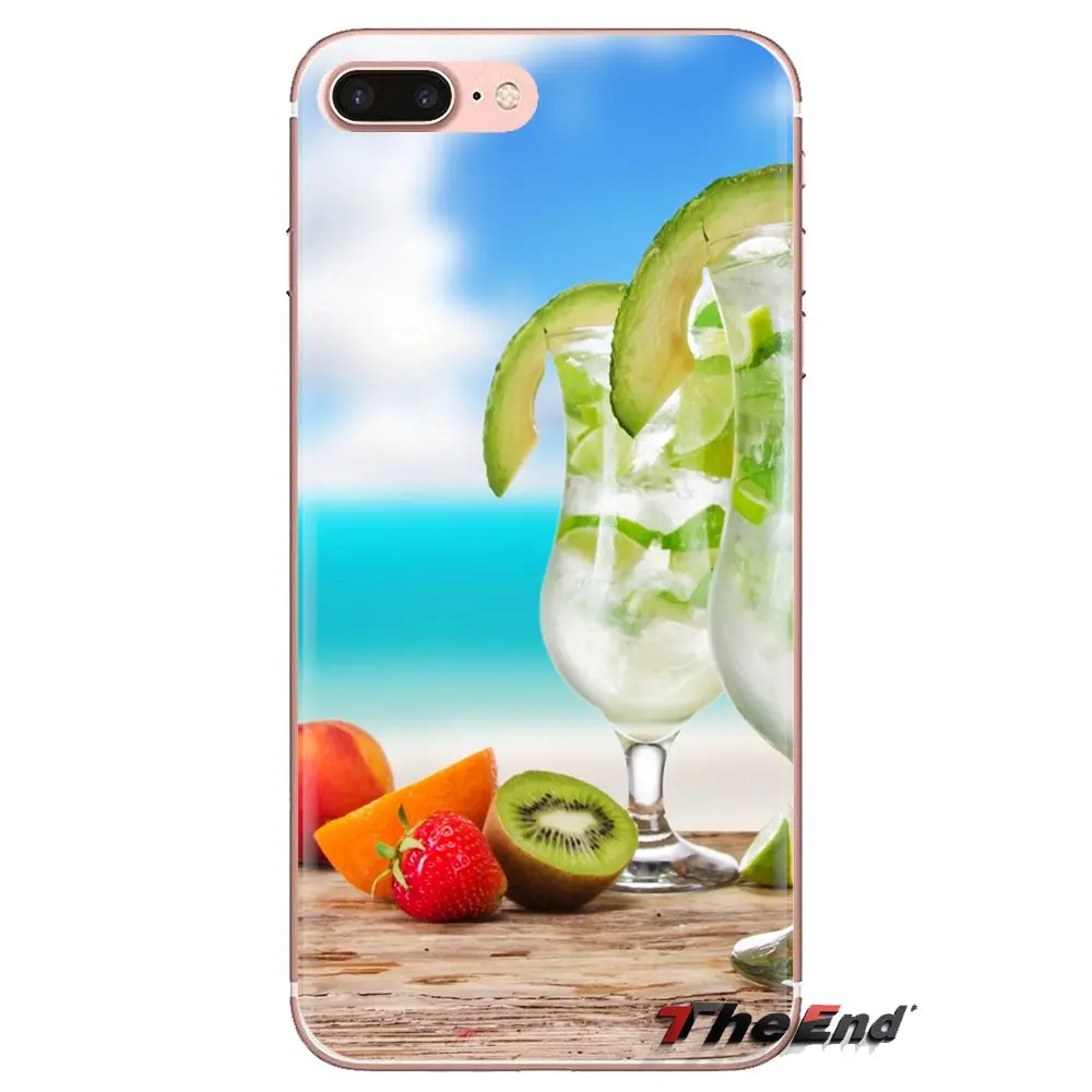 Мягкие чехлы для samsung Galaxy S2 S3 S4 S5 мини S6 S7 край S8 S9 Plus Note 2 3 4 5 8 Coque Fundas свежие фрукты