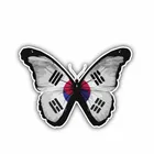 Забавная наклейка на автомобиль в южнокорейском стиле, защита от царапин, водонепроницаемый ноутбук, ПВХ Виниловая наклейка