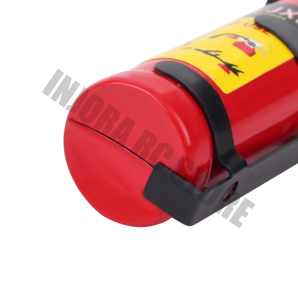 1 шт. пластиковый RC Гусеничный Огнетушитель с наклейкой для 1/10 автомобиля осевой