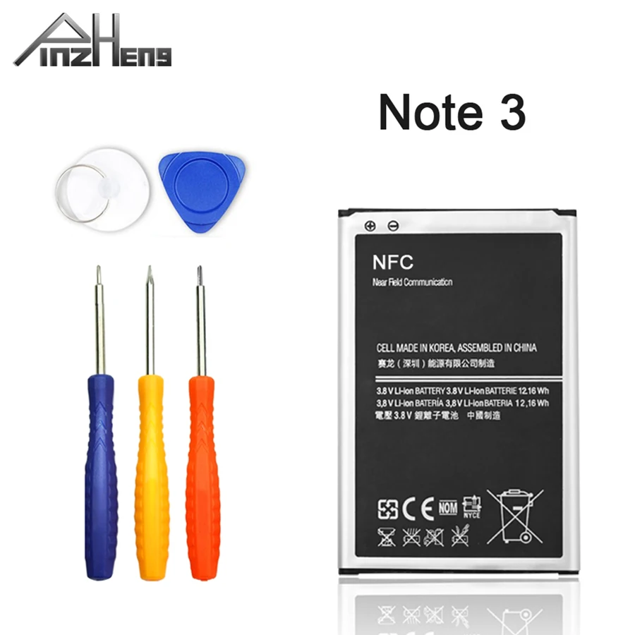 Оригинальный аккумулятор PINZHENG для мобильного телефона Samsung Galaxy Note 3 N9000 N9005 N7200