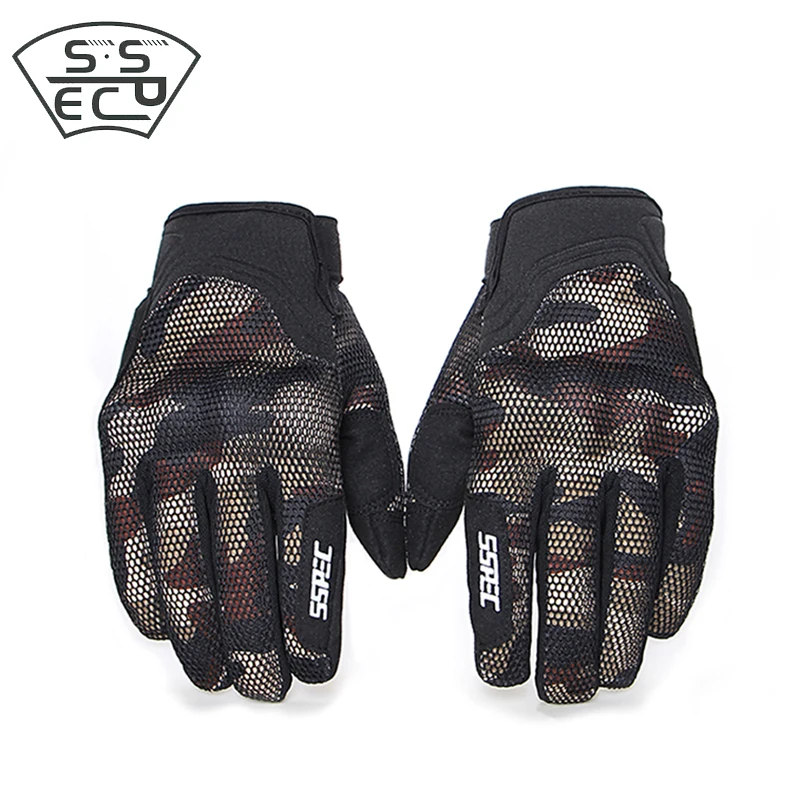 Защитные Мотоциклетные Перчатки SSPEC армейского зеленого цвета летние дышащие