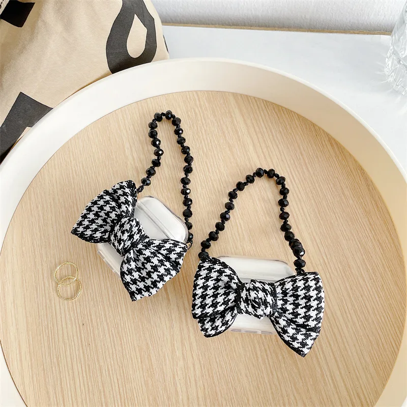 

The New Creative Cartoon Bow Earphone Sleeve Is Suitable for AirPods Pro1/2/3 Generation Earphone Protective Sleeve