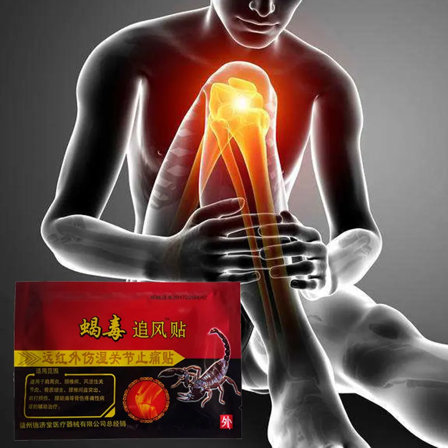 

Strong Analgesic effect 24Pcs/3bags Scorpion Plasters Arthritis Shoulder Pain Relief Plaster Rheumatism Care Patches