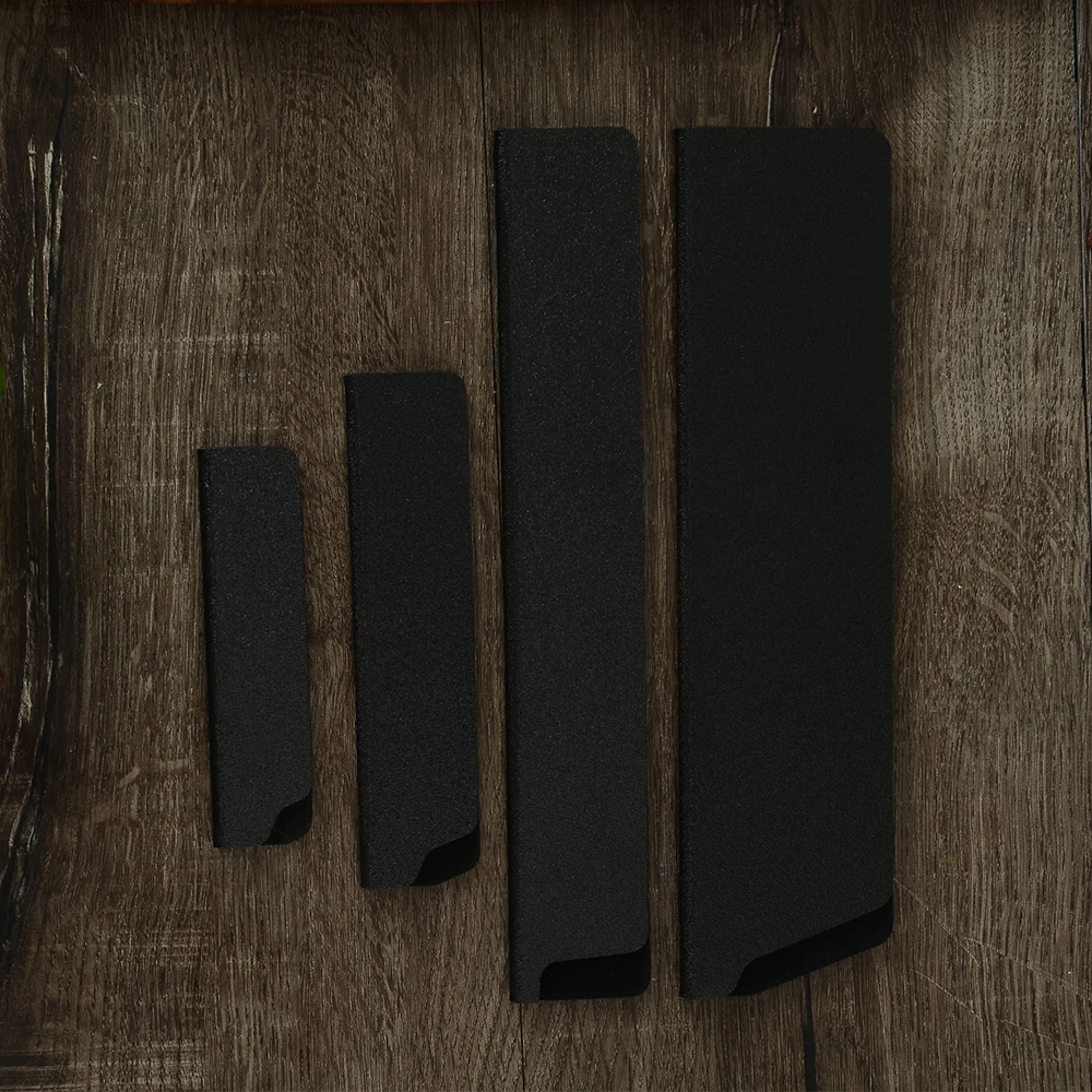 Набор бархатных кухонных ножей 4 шт. защита лезвия для шеф-повара 3 5 8 дюймов чехлы