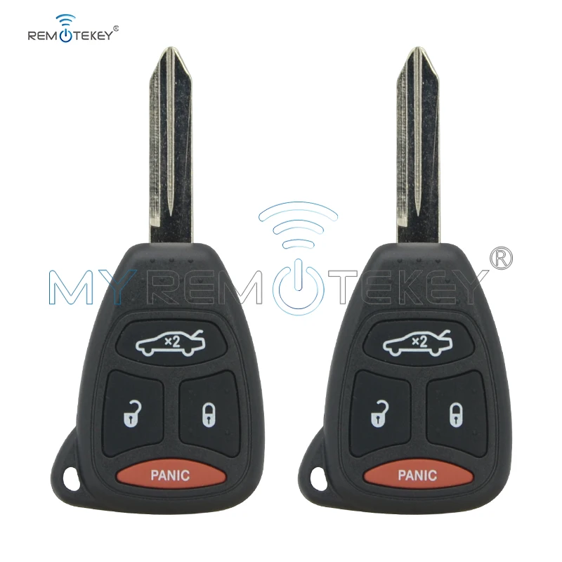 Remtekey 2 шт. KOBDT04A 315 МГц 4 кнопки для dodge chrysler jeep Dakota Durango зарядное устройство 300 Aspen Grand