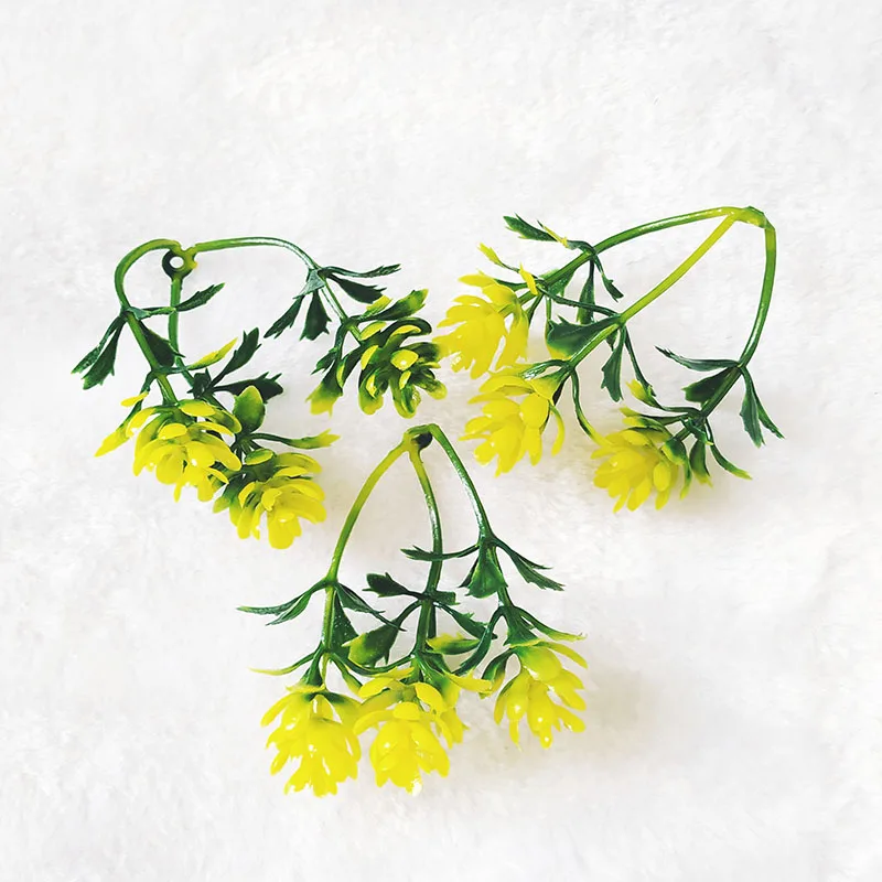 Mixed color 6 100 шт Мини ядро Stamen diy бонсай декоративные аксессуары цветочный горшок наполнение украшения поддельные растения DIY ВЕНОК поддельные цветы - Цвет: Mixed color 6