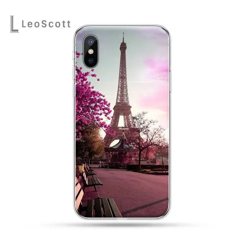 

Romantic Paris Eiffel Tower Phone Case For iphone 12 5 5s 5c se 6 6s 7 8 plus x xs xr 11 pro max