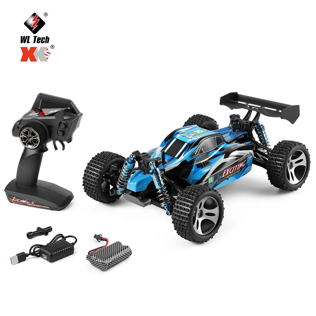 Грузовик Wltoys 184001, полноприводный, Радиоуправляемый, высокоскоростной, 30 км/ч, бесщеточный автомобильный двигатель, 1/18, для дрифта, бездорожь...