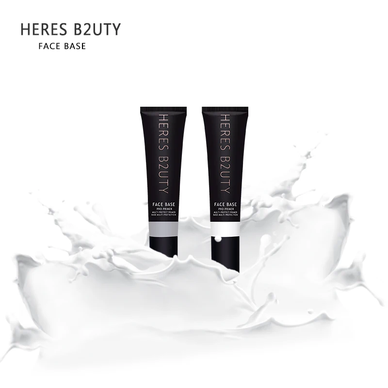 Поры лицо увлажняющий макияж основа грунтовка жидкий отбеливающий