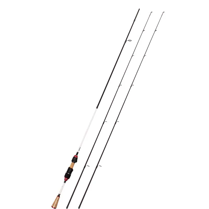 Spinning Rod Spinpoler 2,1 м спиннинговая Удочка из углеродного волокна, литые удочки, ультра светильник, силовая линия, вес 2-5 фунтов, Удочка с пробковой ручкой - Цвет: Spinning Rod