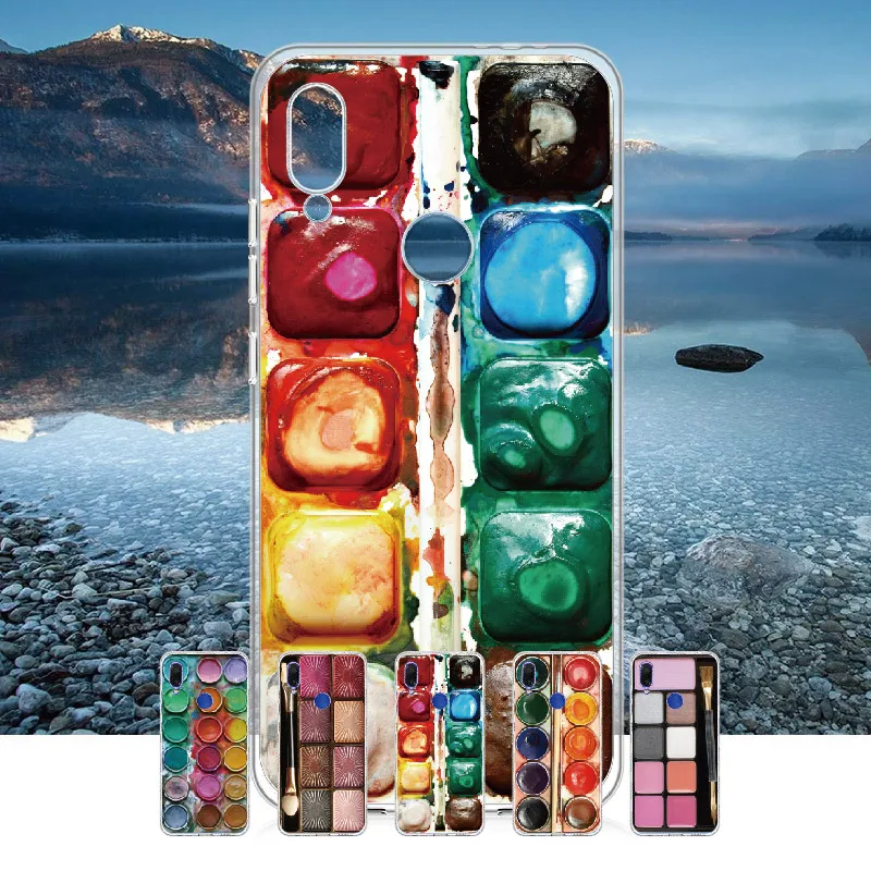 Красочный набор акварельных цветов Палитра для Xiaomi Mi Redmi Note 5 6 7 8 9 10 lite Pro Plus Мягкий