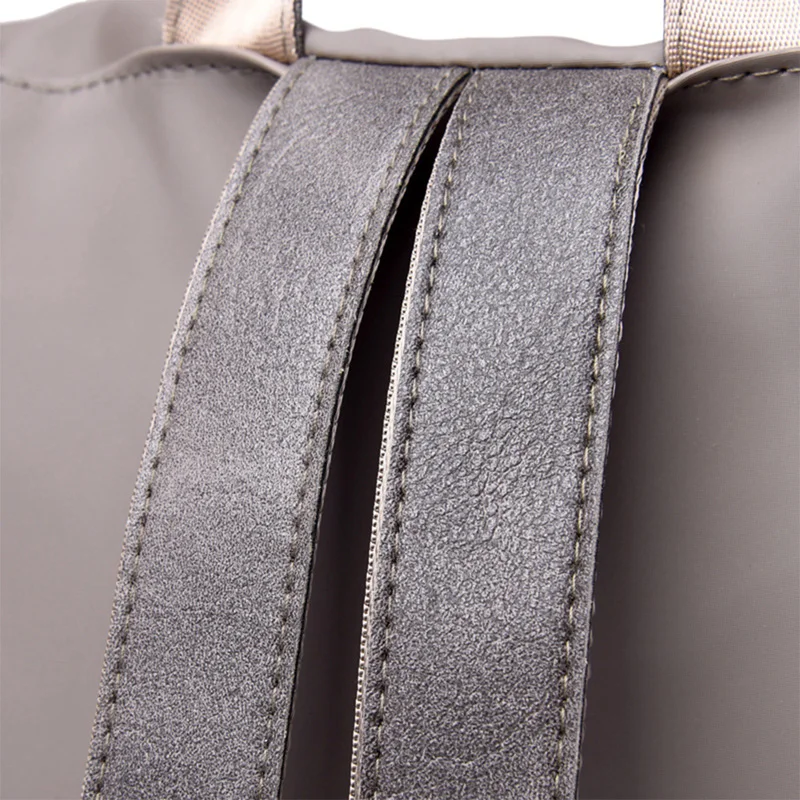 Рюкзак с разъемом для наушников однотонный многофункциональный женский рюкзак в