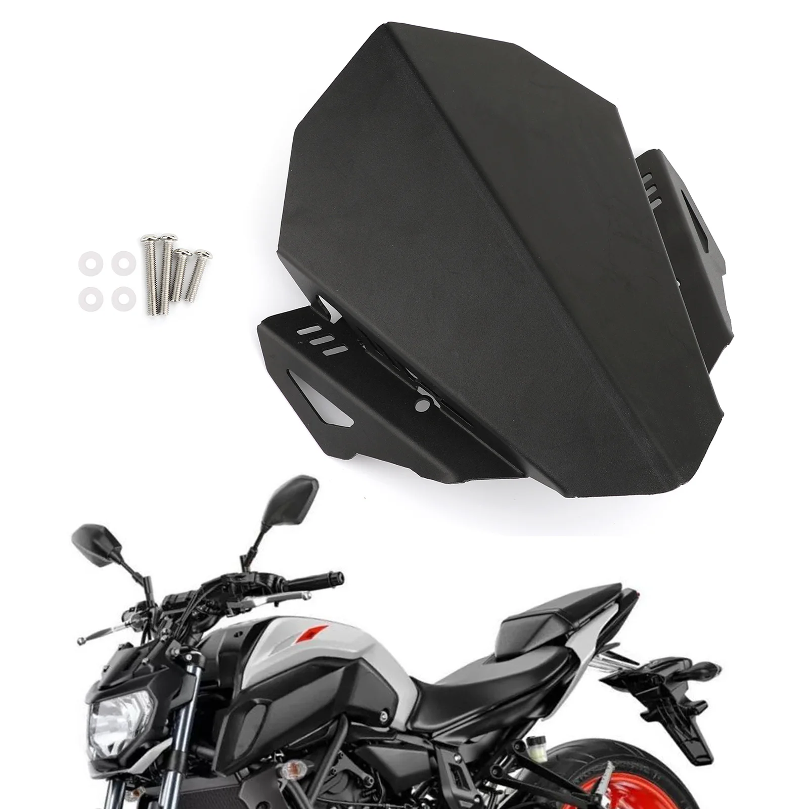 Areyourshop для Yamaha MT 07 2018 2019 ветровой экран MT07 CNC алюминиевый ветровое стекло