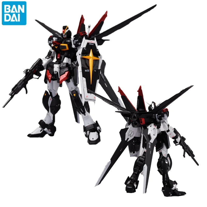 

Bandai Gundam Anime Figure RG 1/144 ZGMF-X56S Force Impulse Gundam Alloy Coloring Black Cat Assembly Model Anime Action Figures