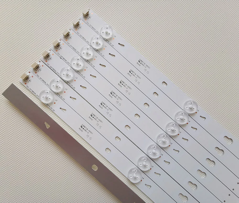 8 шт. светодиодная подсветка для TCL 55 дюймов 57 см 5 светодиодный одов|Светодиодные