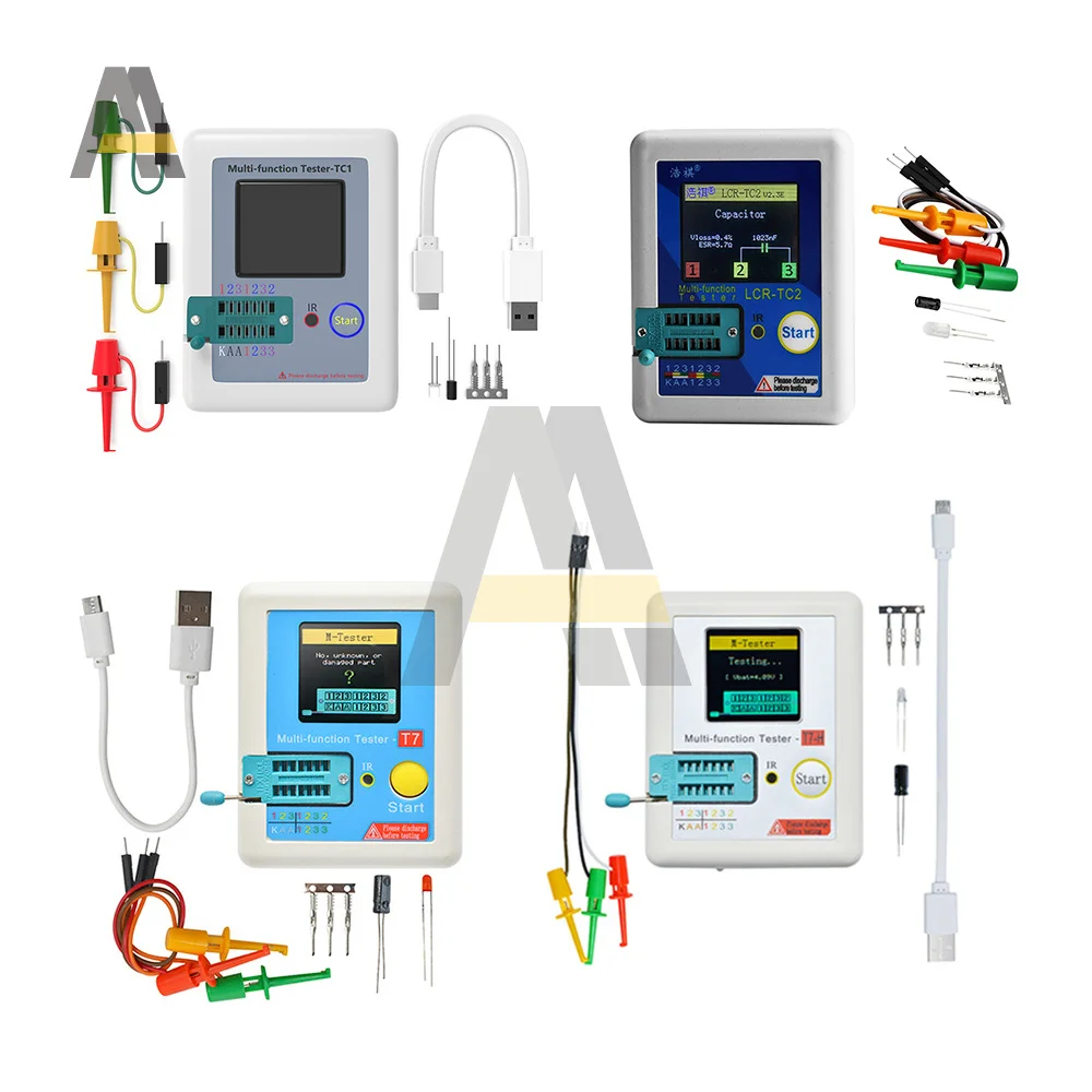 LCR-TC1 LCR-TC2 TC-T7-H LCR-T7 LCD транзистор дисплея Test TFT диодный триодный конденсатор