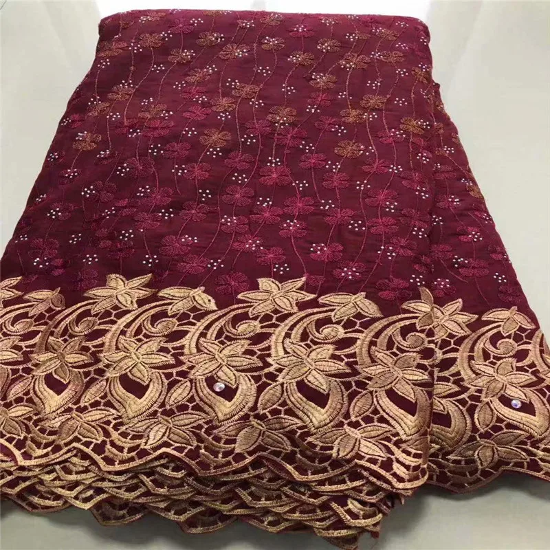 2019 последняя африканская кружевная ткань 100% хлопок вышивка французская