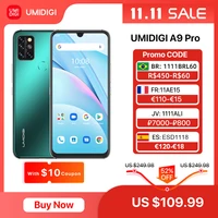 umidigi a9 pro smartphone unlocked phone international version selfie camera fhd screen 6 3 inches helio p60processorcnorigin