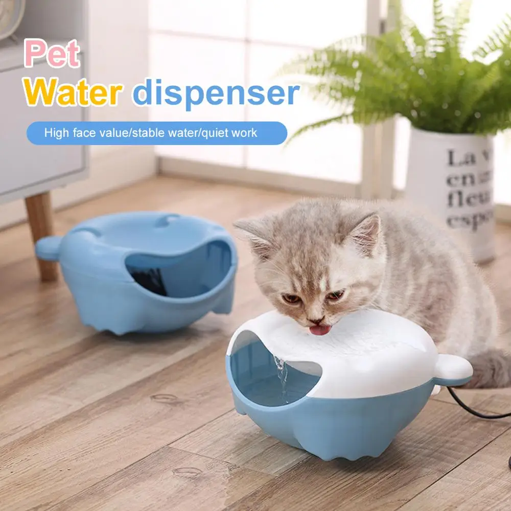 Automatic Pets Water Fountain for cats USB Electric dispenser Circulation Live Oxygen Drinking Device | Дом и сад