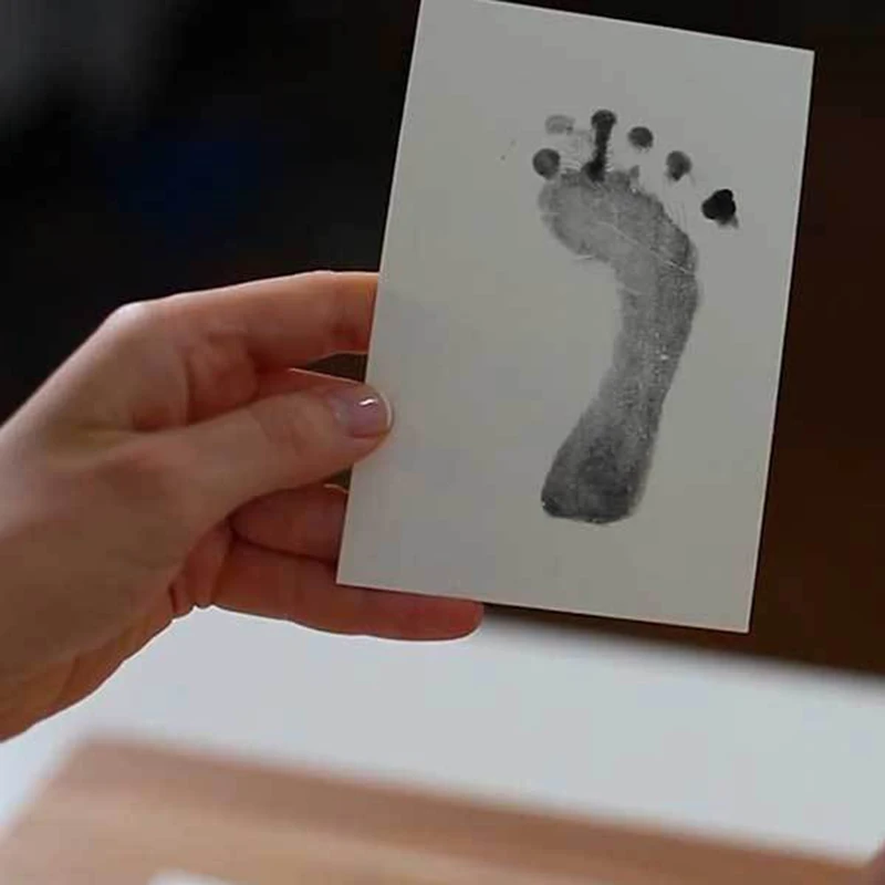 Уход за ребенком нетоксичный отпечаток руки набор для отпечатка ступней