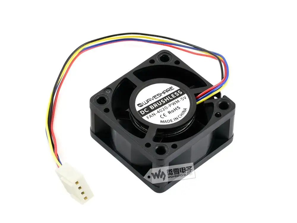 

Fan-4020-PWM-5V Dedicated to Jetson Nano cooling fan PWM Adjustment Quick cooling Keep JANSON NANO in good working condition