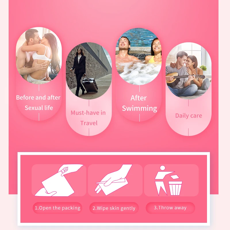 Портативные женские гигиенические влажные салфетки мягкие одноразовые чистые
