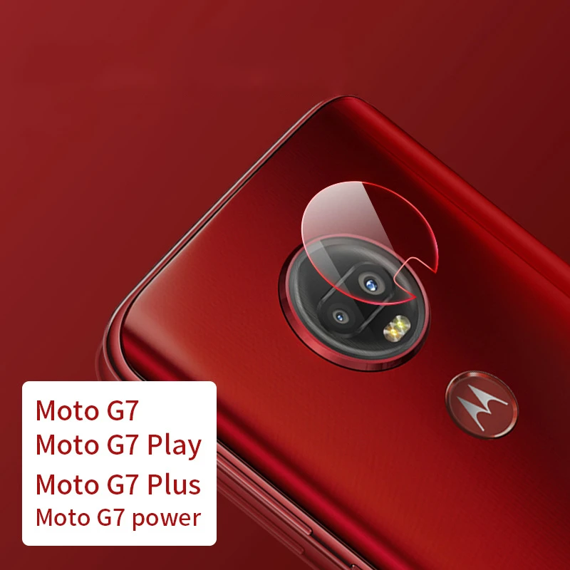 2 шт. мягкое закаленное стекло для объектива камеры Motorola Moto G7 Plus Play Power G5 G5S Защита