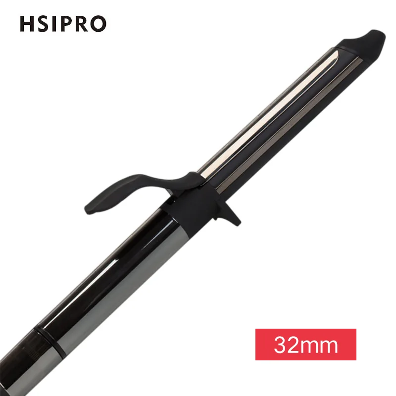 HSIPRO 32 мм Диаметр бигуди для укладки волос волны нано керамическое глазурное