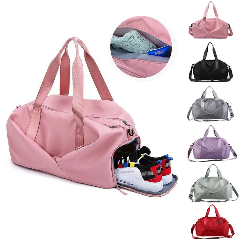 Коврик для йоги сумки тренажерного зала сухая влажная сумка спортивные женщин и