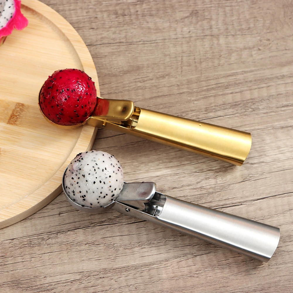 Ложка для мороженого инструмент из нержавеющей стали приготовления