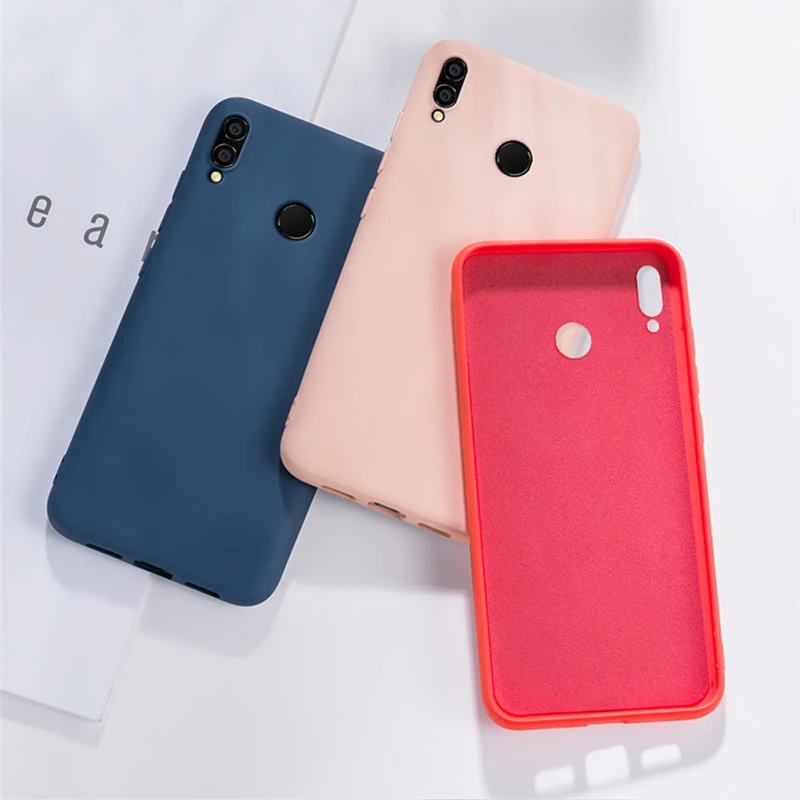 

Ультратонкий силиконовый чехол из микрофибры, для Huawei Honor 8X