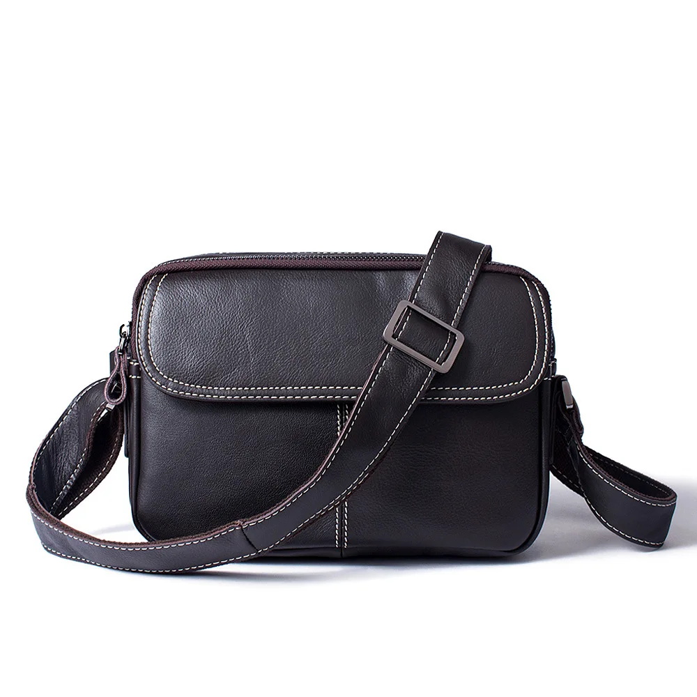 

Special Offer! Natural Genuine Leather Handbag Casual Shoulder Cross body Bags Cow Leather Men Business Briefcase for male's