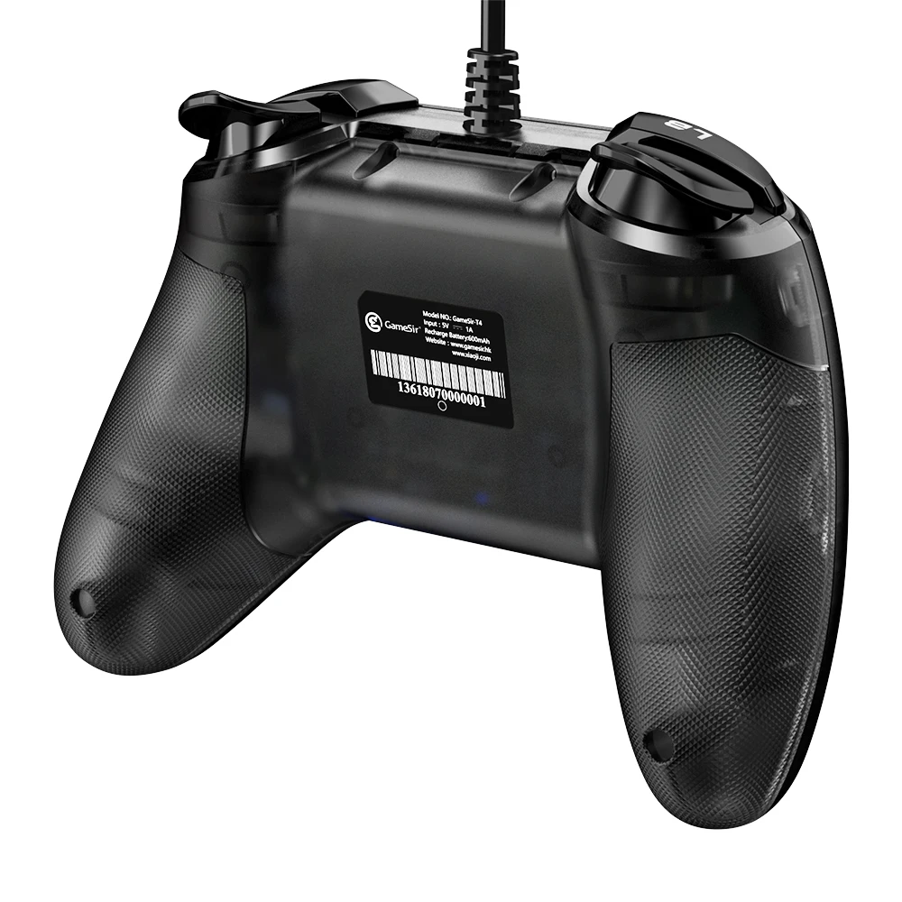 GameSir T4w USB проводной игровой контроллер для Windows 7/8/10 ПК геймпад с вибрационными