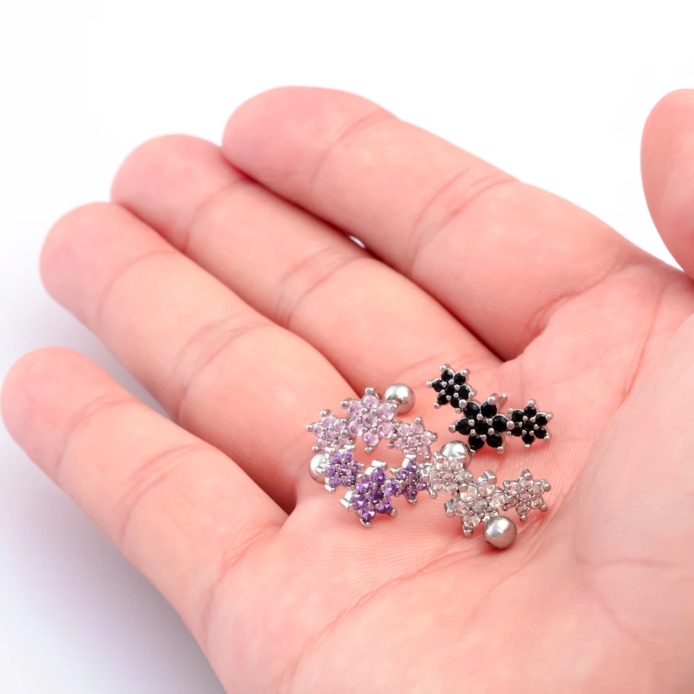 Женские серьги из хирургической стали пикантное ювелирное украшение для